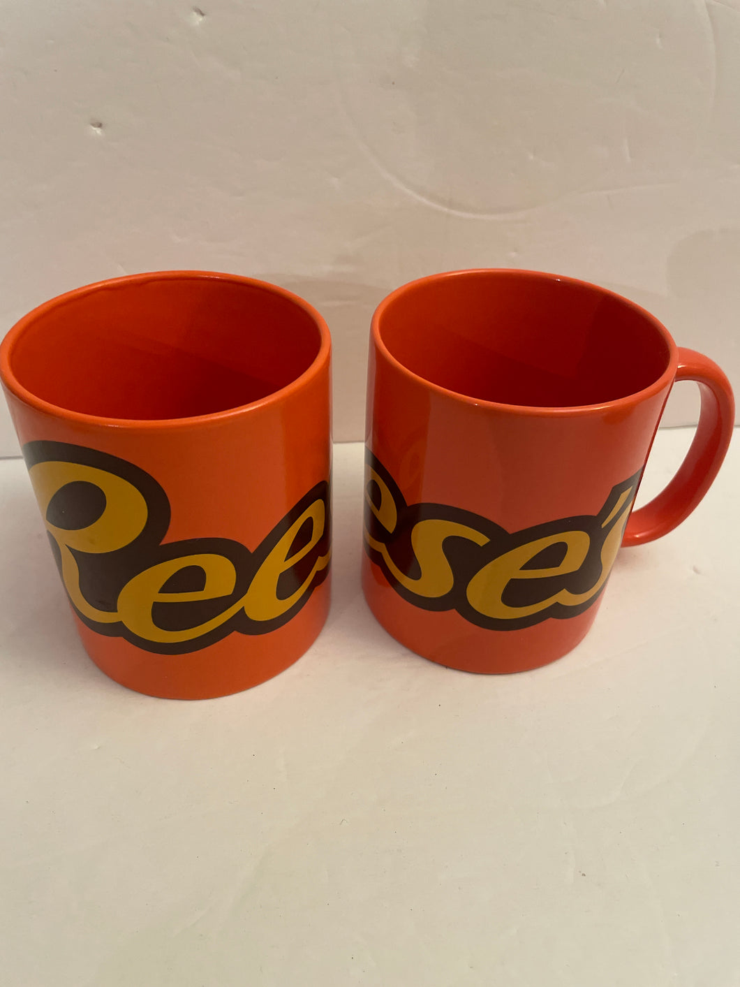 2,Reese's Mugs Orange Ceramic
