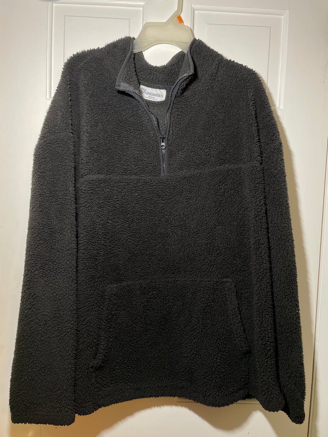 Size 3XL No Boundaries Black Fleece Pullover - size Mens XL