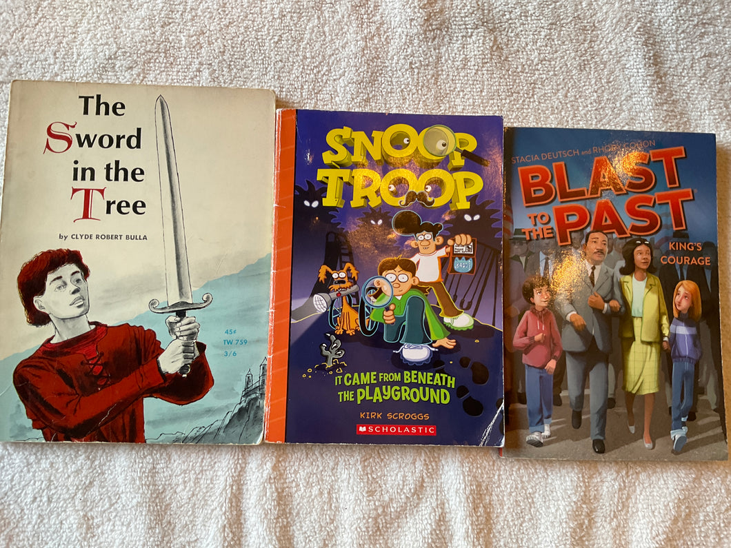 The sword in tree, snoop Troop & blast to the pas