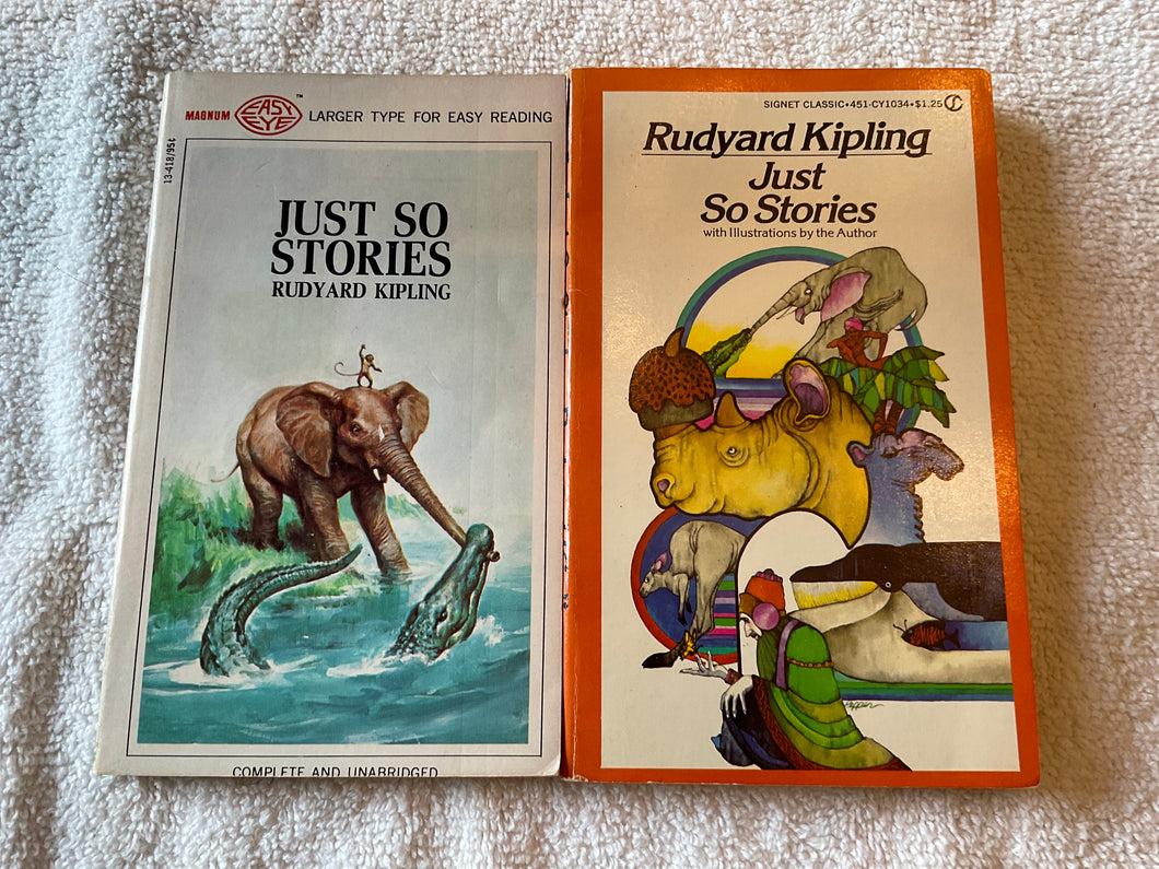2x Just so Stories by Rudyard Kipling