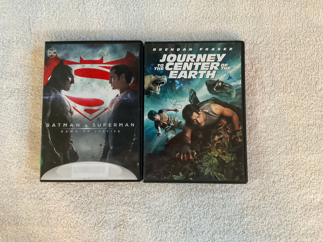 Batman vs Superman & Journey center of earth