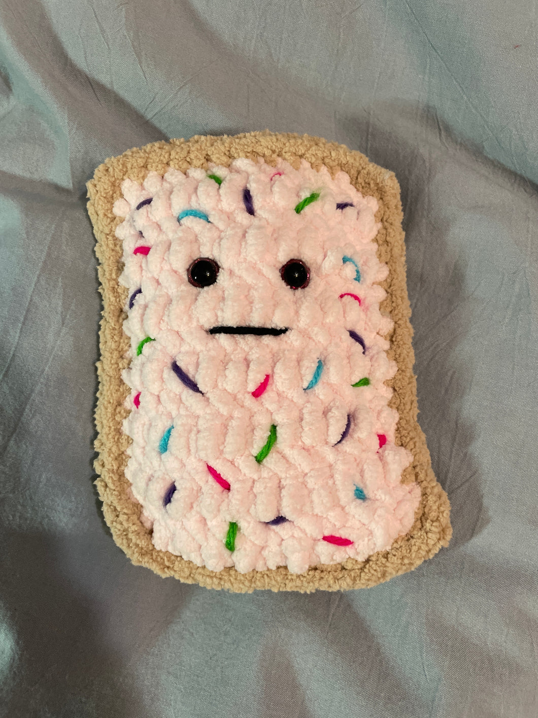 NEW crochet poptart Pink 6