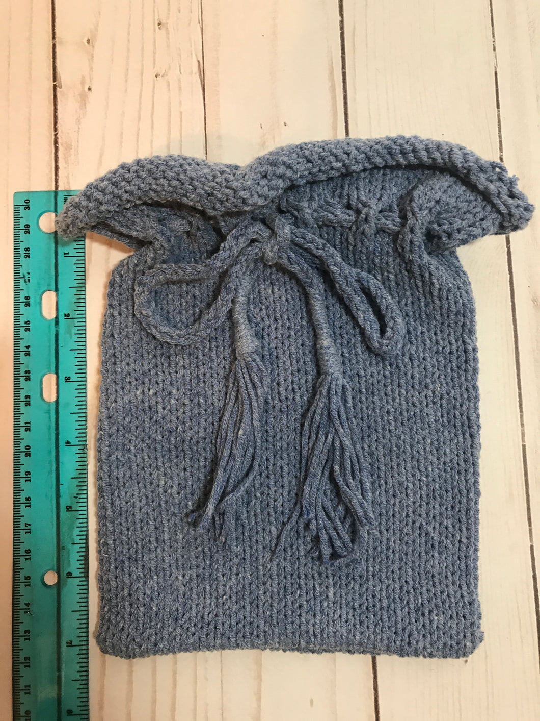 Hand Knitted gift bag