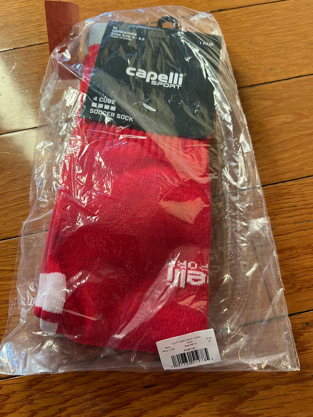 NEW CAPELLI SPORT SOCKS SOCCER SOCKS -SZ M