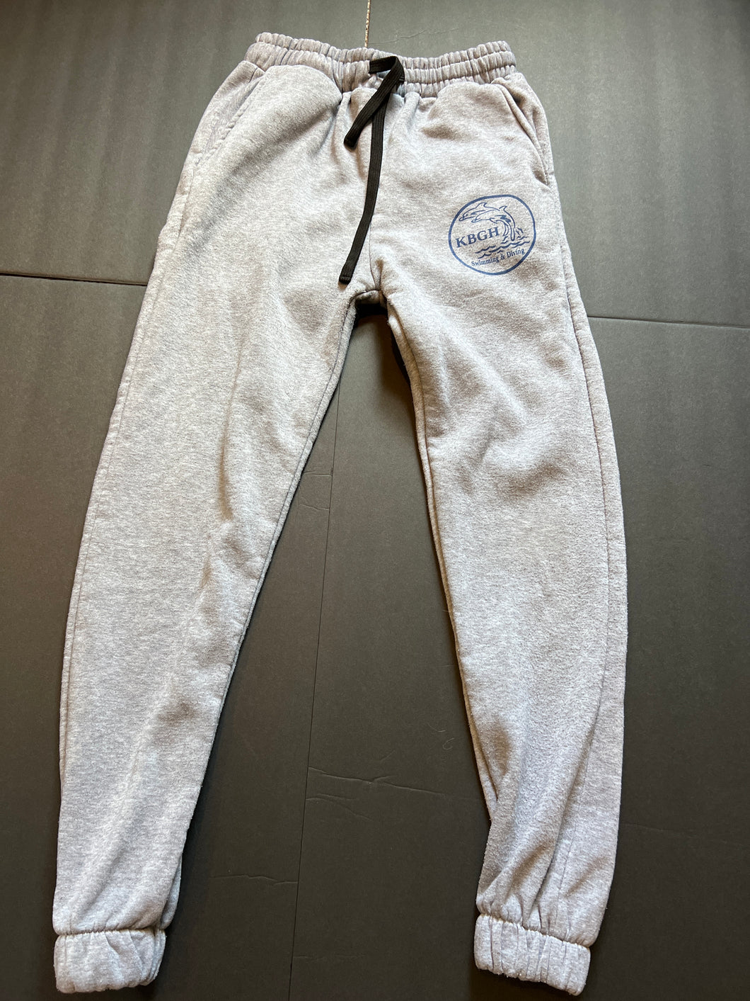 BURNSIDE JOGGERS - GRAY KBGH - size Junior Girls S (3-5)