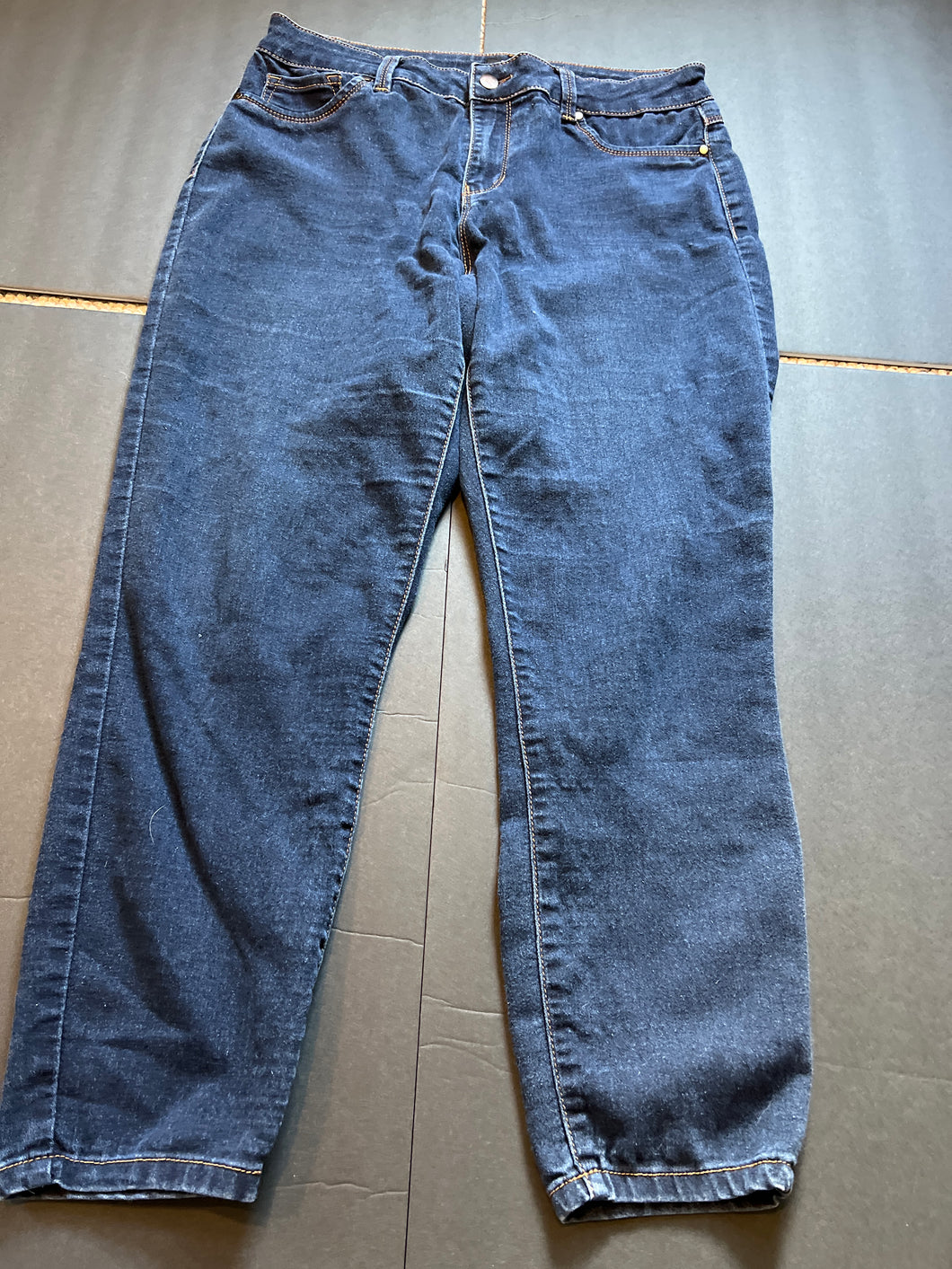D.JEANS STRETCH JEANS SIZE 12 - DARK WASH - size Women L (12)