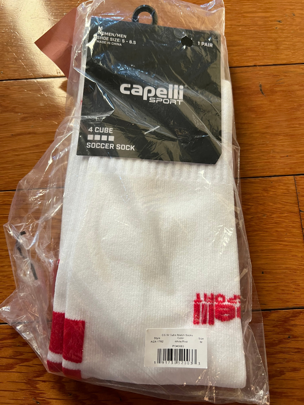 NEW CAPELLI SPORT SOCKS SOCCER SOCKS -SZ M