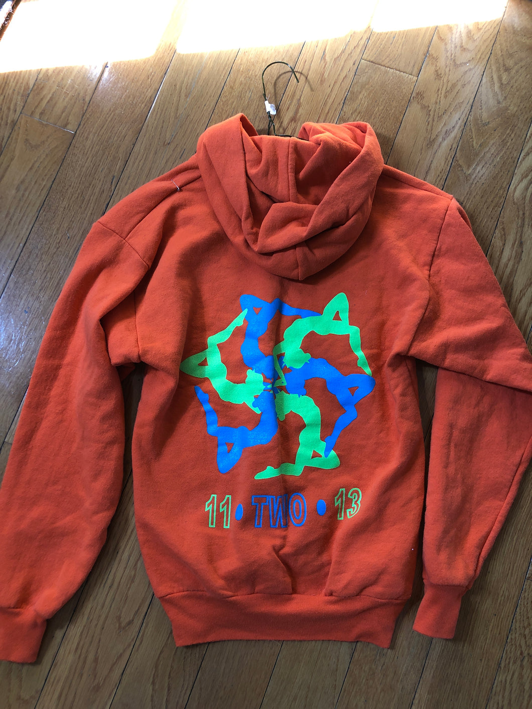 C Port Hoodie Orange BHW - size Junior Girls XS (0-1)