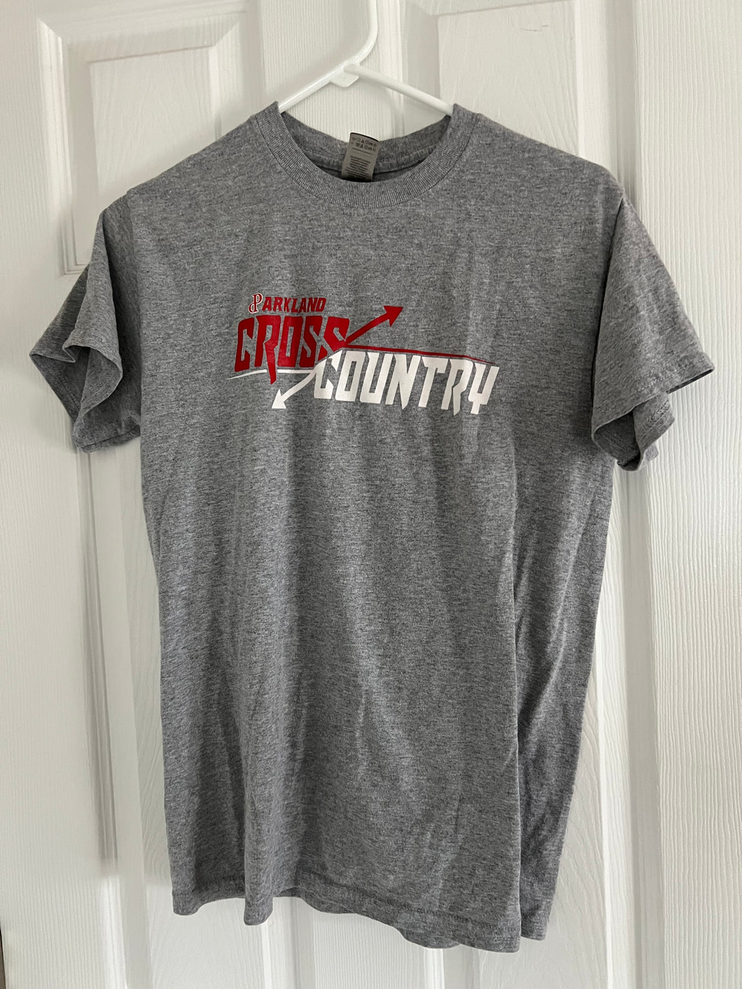 GILDAN TSHIRT - PARKLAND CROSS COUNTRY - GRAY - size Mens S