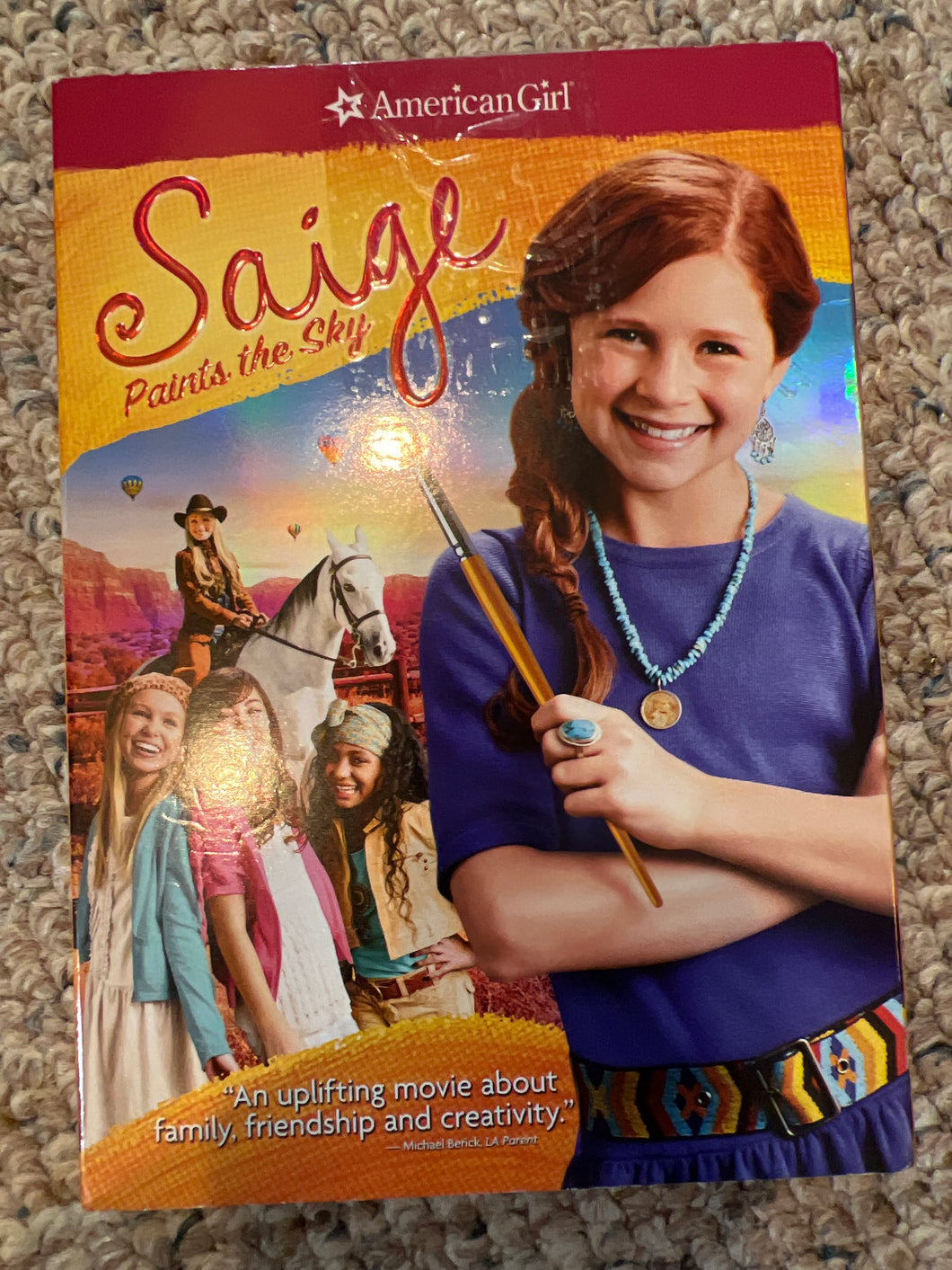 AMERICAN GIRL SAIGE PAINTS THE SKY DVD