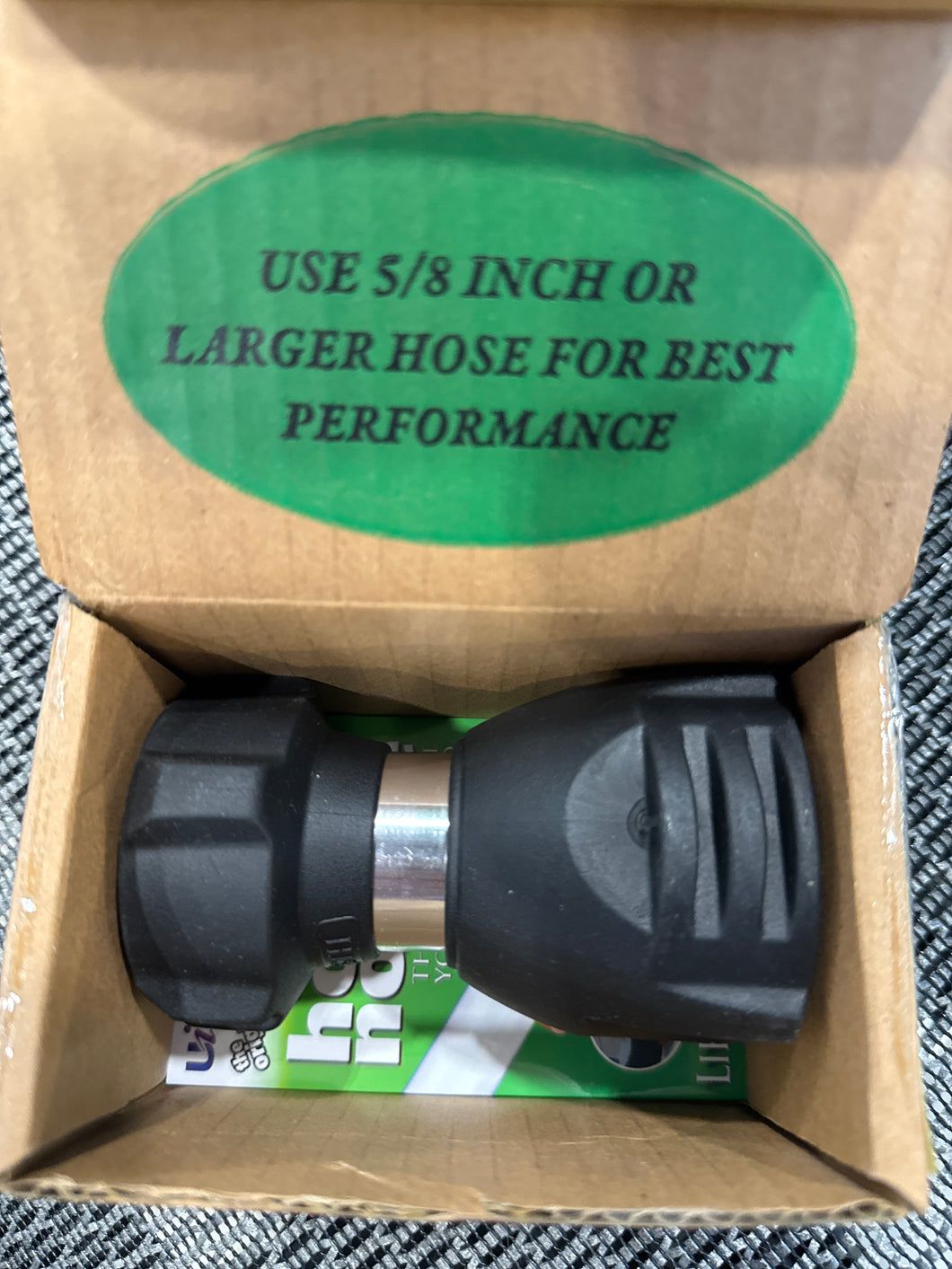 NEW! ULTIMATE FIREMAN'S NOZZLE BLACK