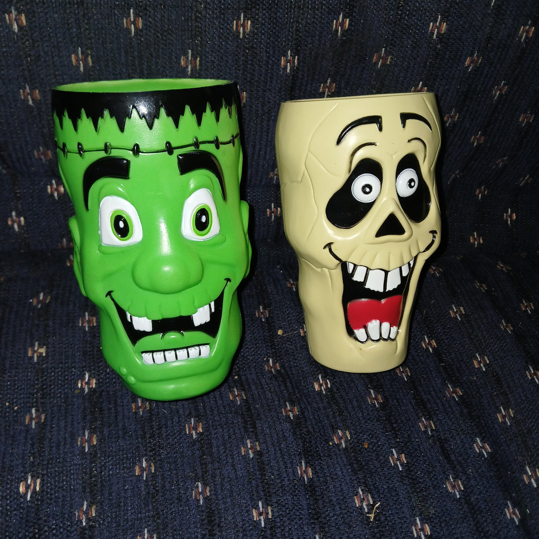 2 NEW HALLOWEEN CUPS