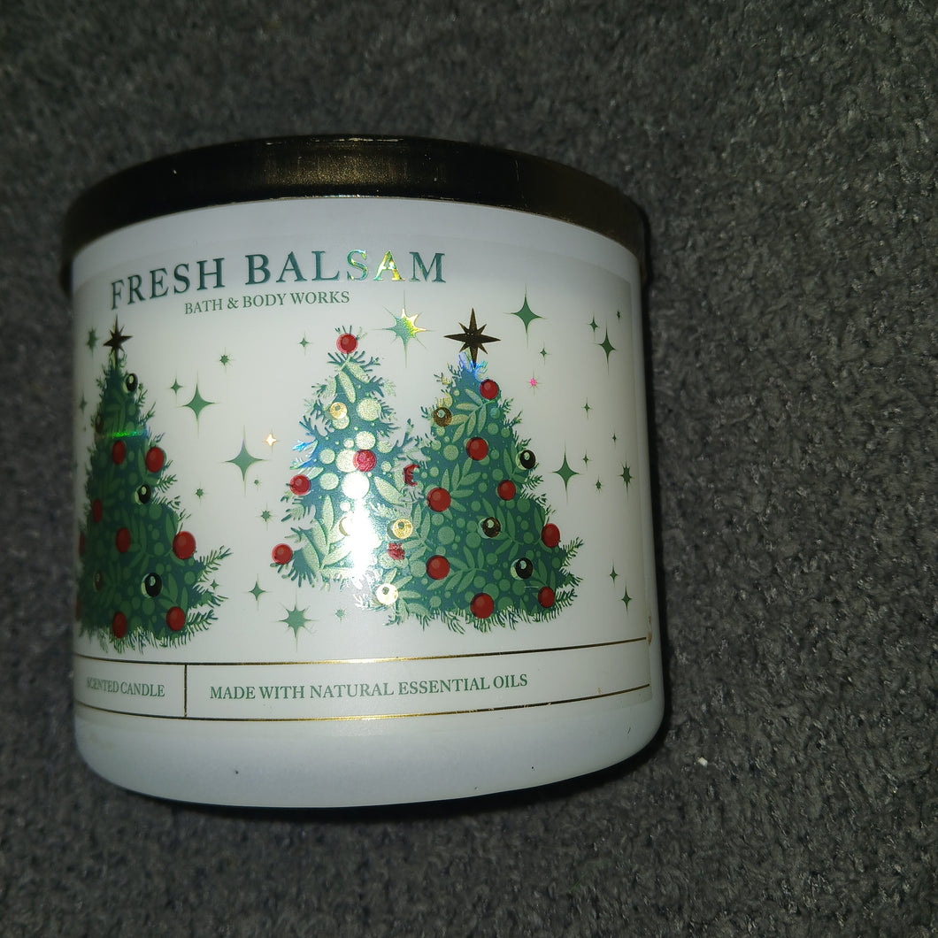 NEW BATH & BODYWORKS 14.5 OZ FRESH BALSAM