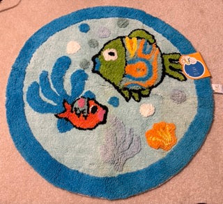 DYR bath rug Round fishbowl / fish