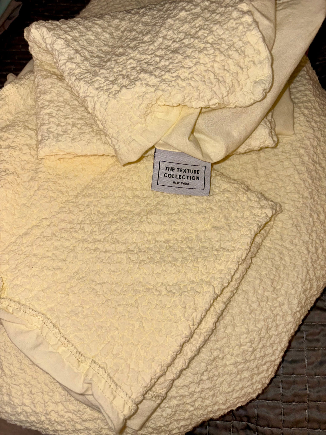 The Texture Collection Full duvet & 2 shams - size Full