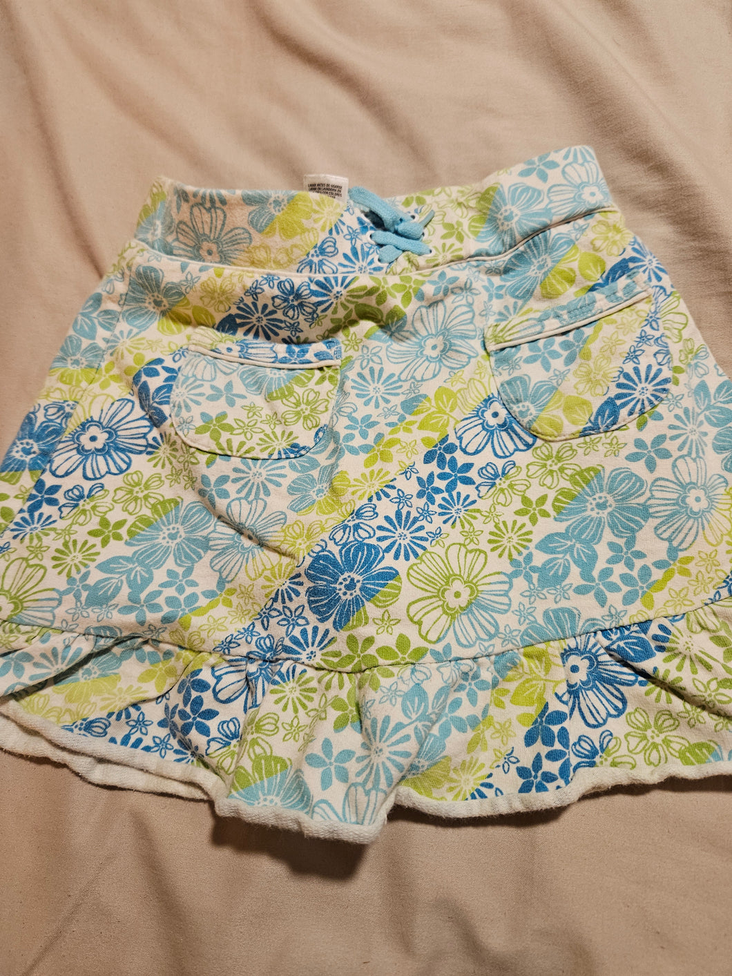 Carters green and blue Skort - size 5T/5