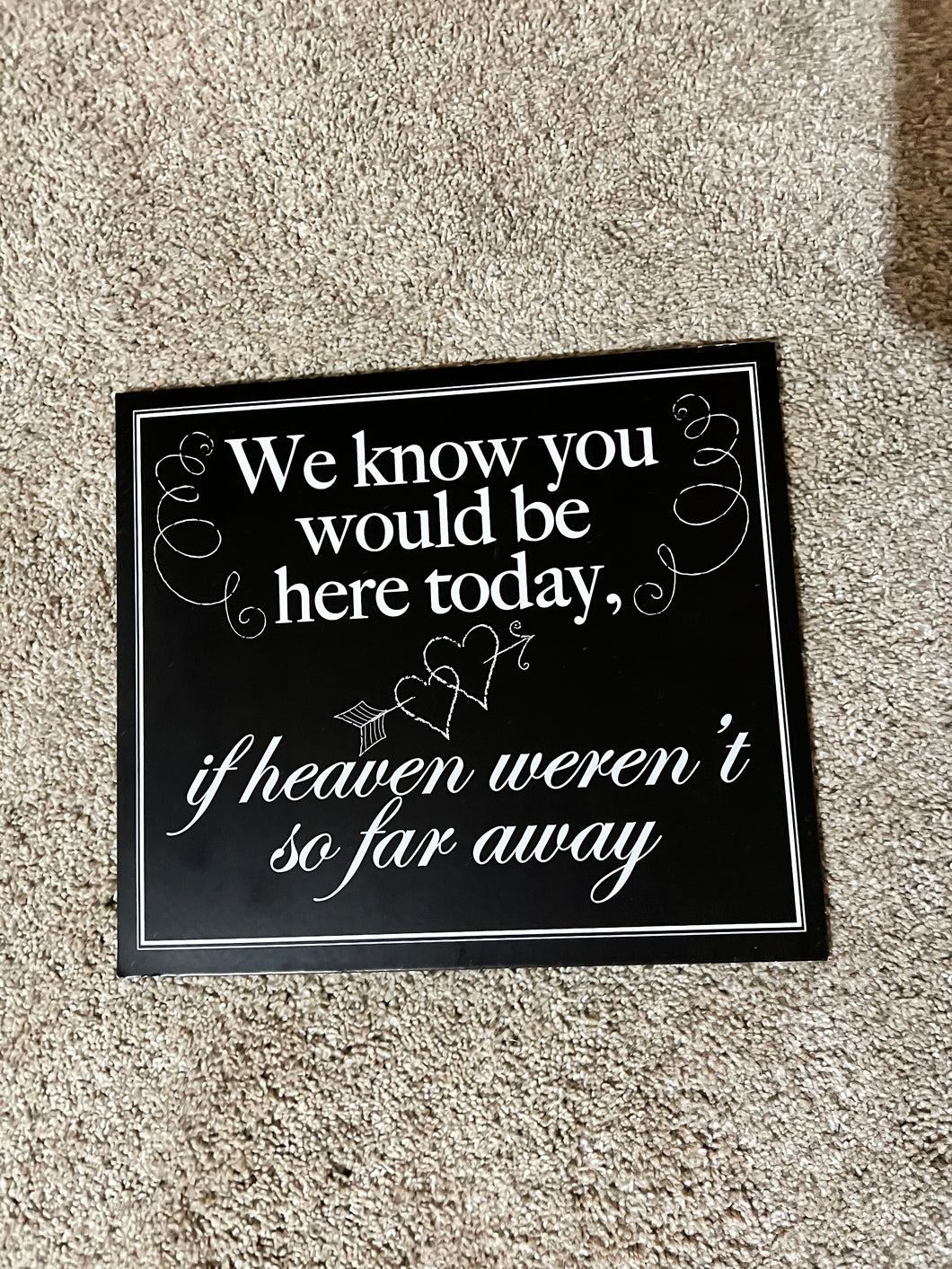 Wedding sign 10 x 12