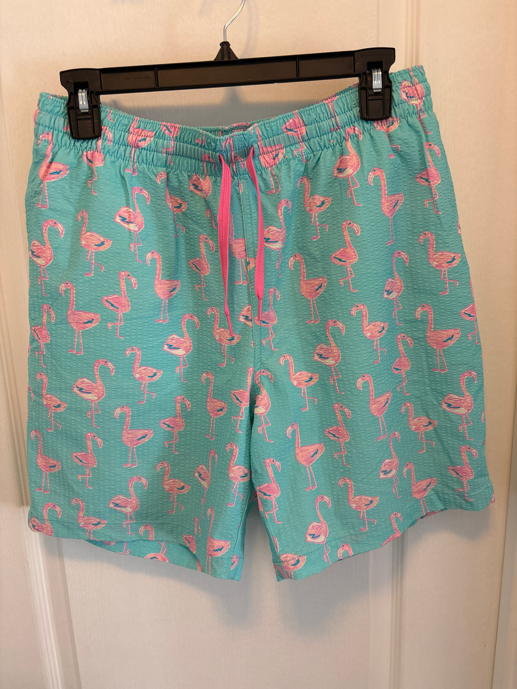 Chubbies Teal flamingo - size Mens M