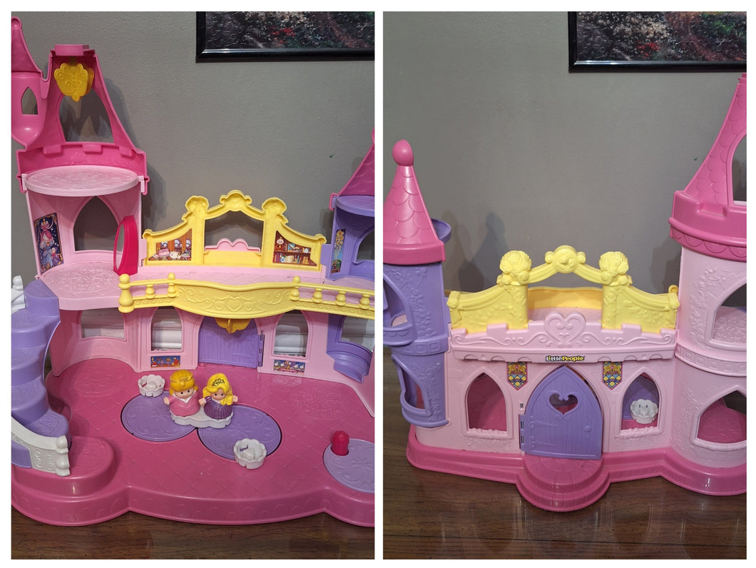 FISHER PRICE LITTLE PEOP BIG CASTLE AURORA &