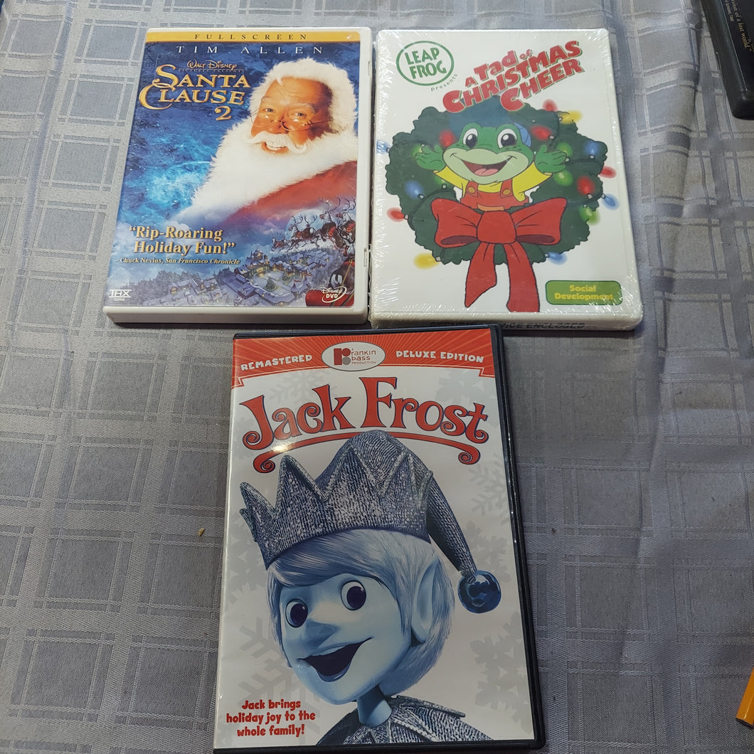 SANTA CALUS 2 JACK FROST NEW LEAP FROG TADS