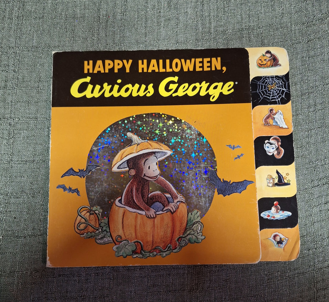 HAPPY HALLOWEEN CURIOUS GEORGE BOARD BOOK