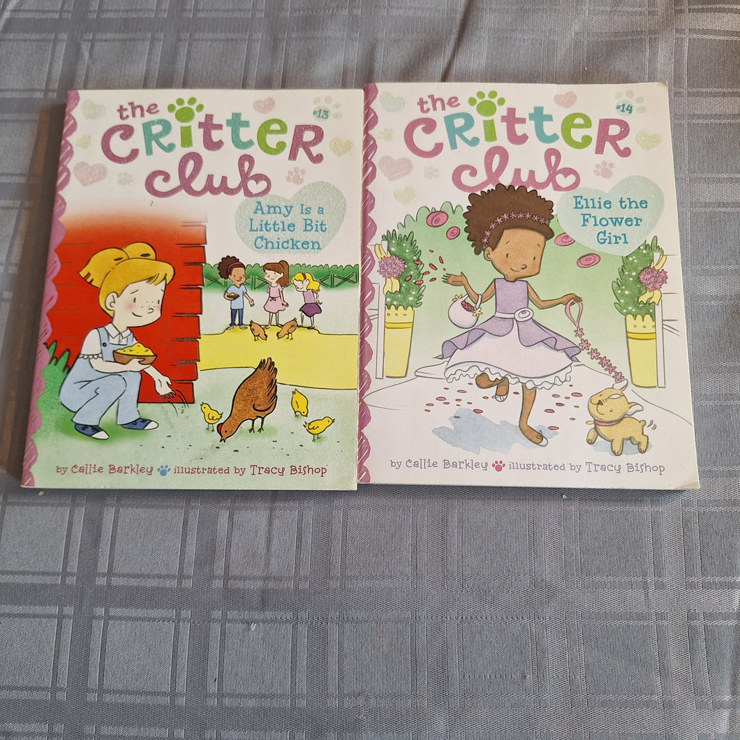 THE CRITTER CLUB BOOKS 13&14 SOFTCOVER