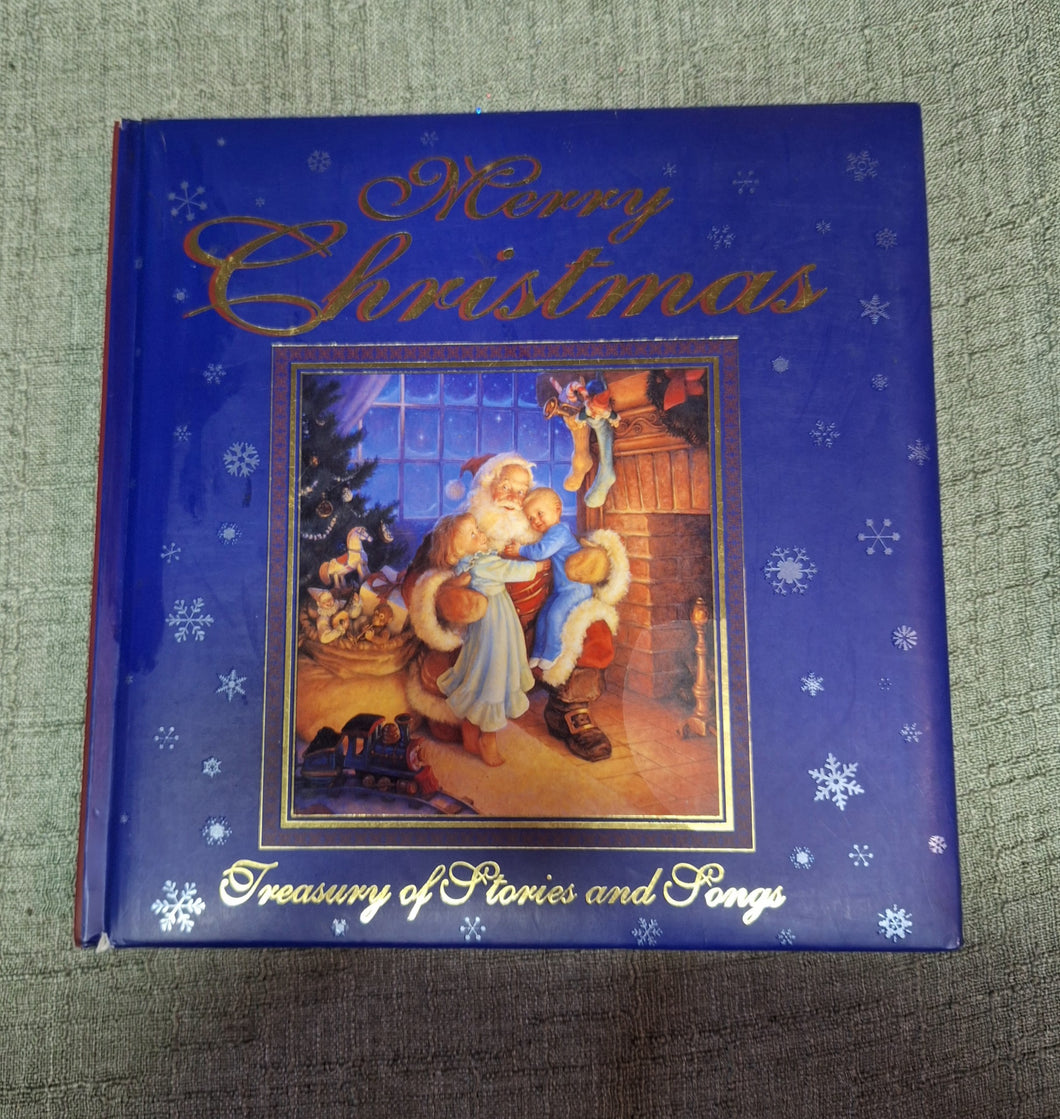 MERRY CHRISTMAS HARDCOVE TREASURY OF STORIES & SO