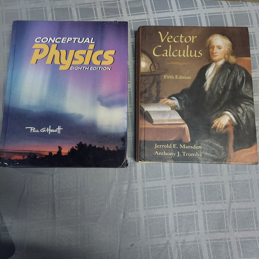 TEXTBOOKS HARDCOVER CONCEPTUAL PHYSICS