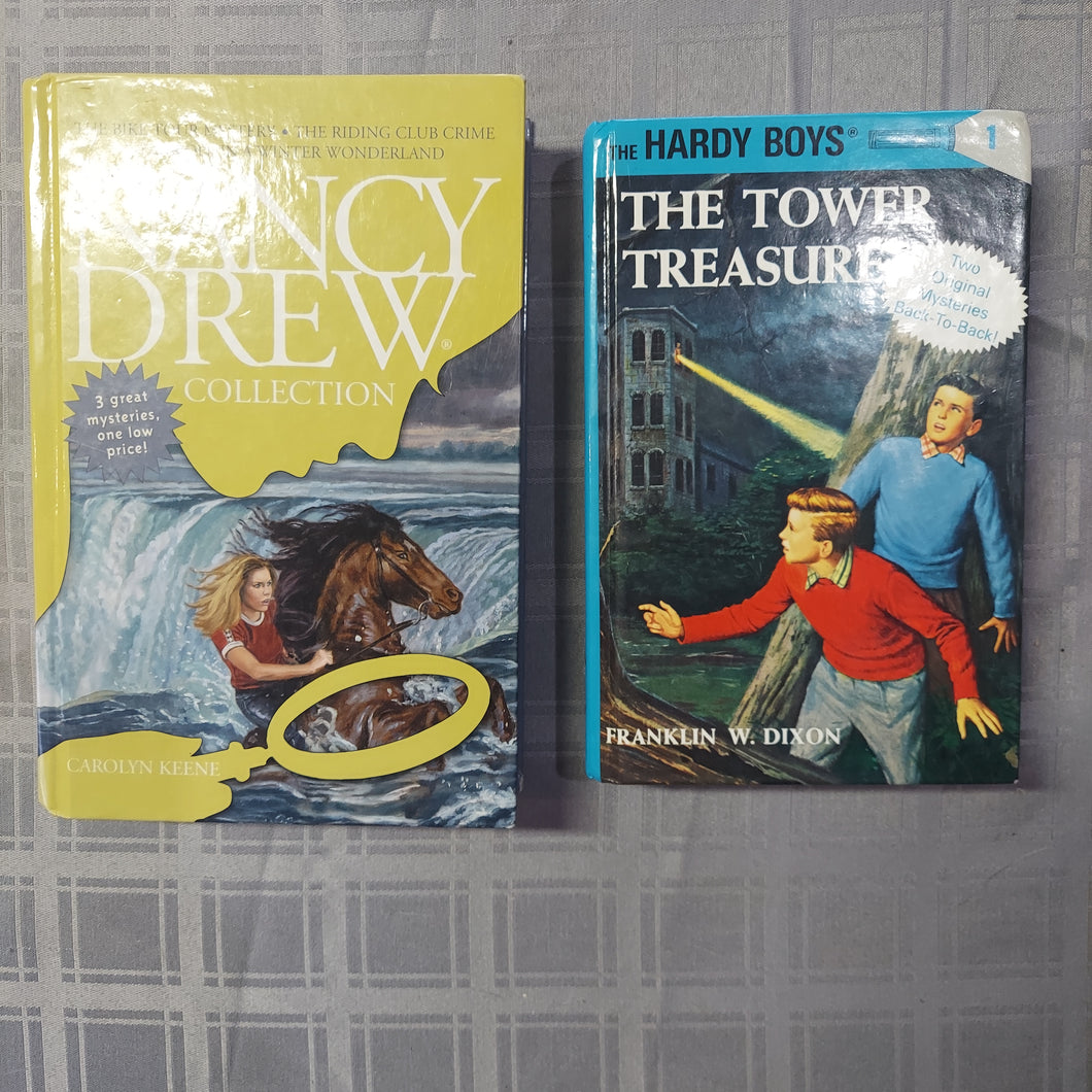 NANCY DREW 3 BOOK COLLECTION THE HARDY BOY