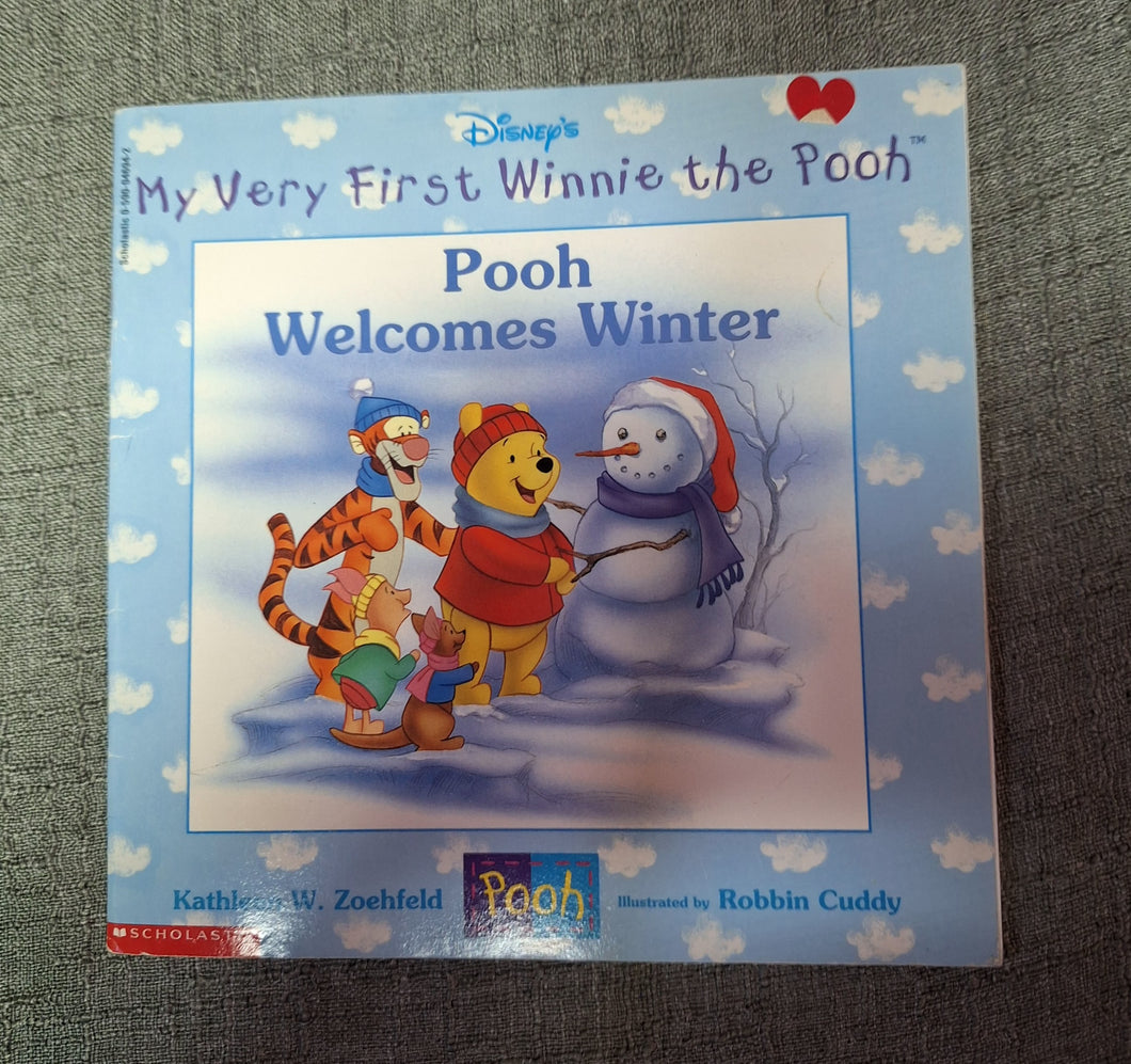 DISNEY WINNIE THE POOH WELCOMES WINTER SOFTCOVE