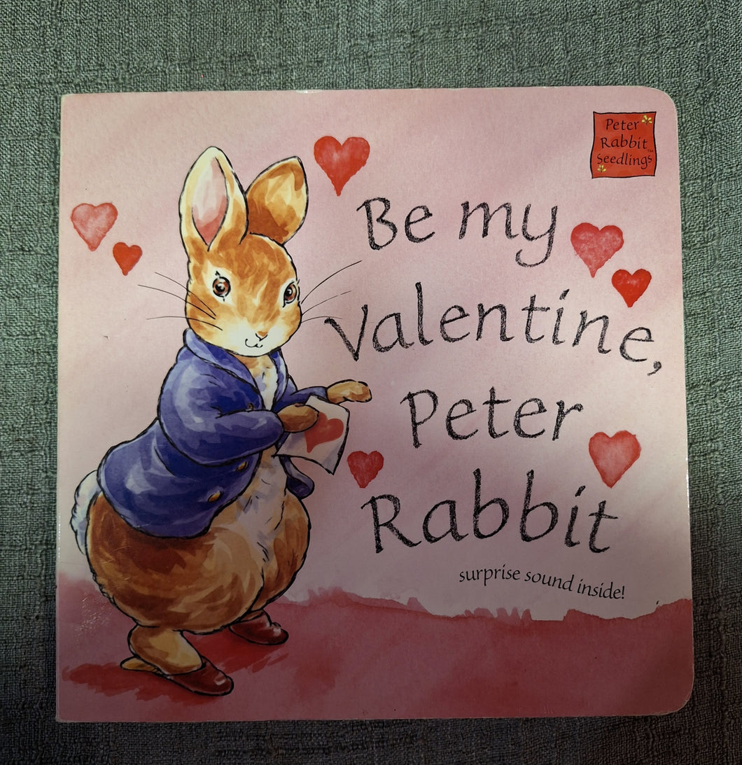 BE MY VALENTINE PETER RABBIT BOARD BOOK