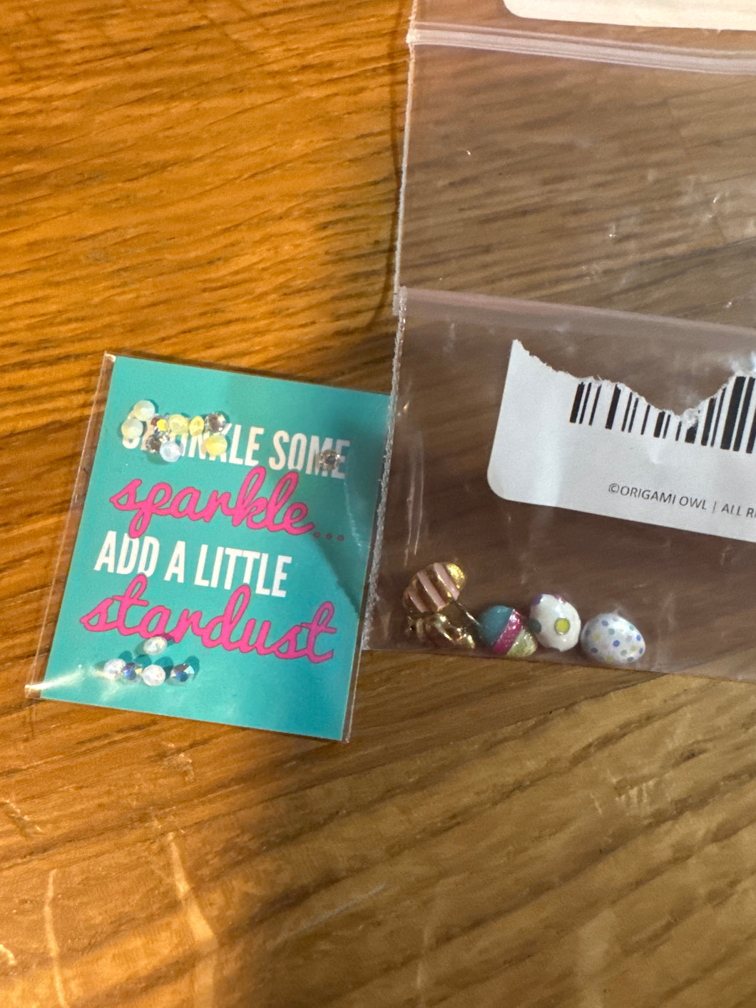 Origami Owl lot Easter stardust and