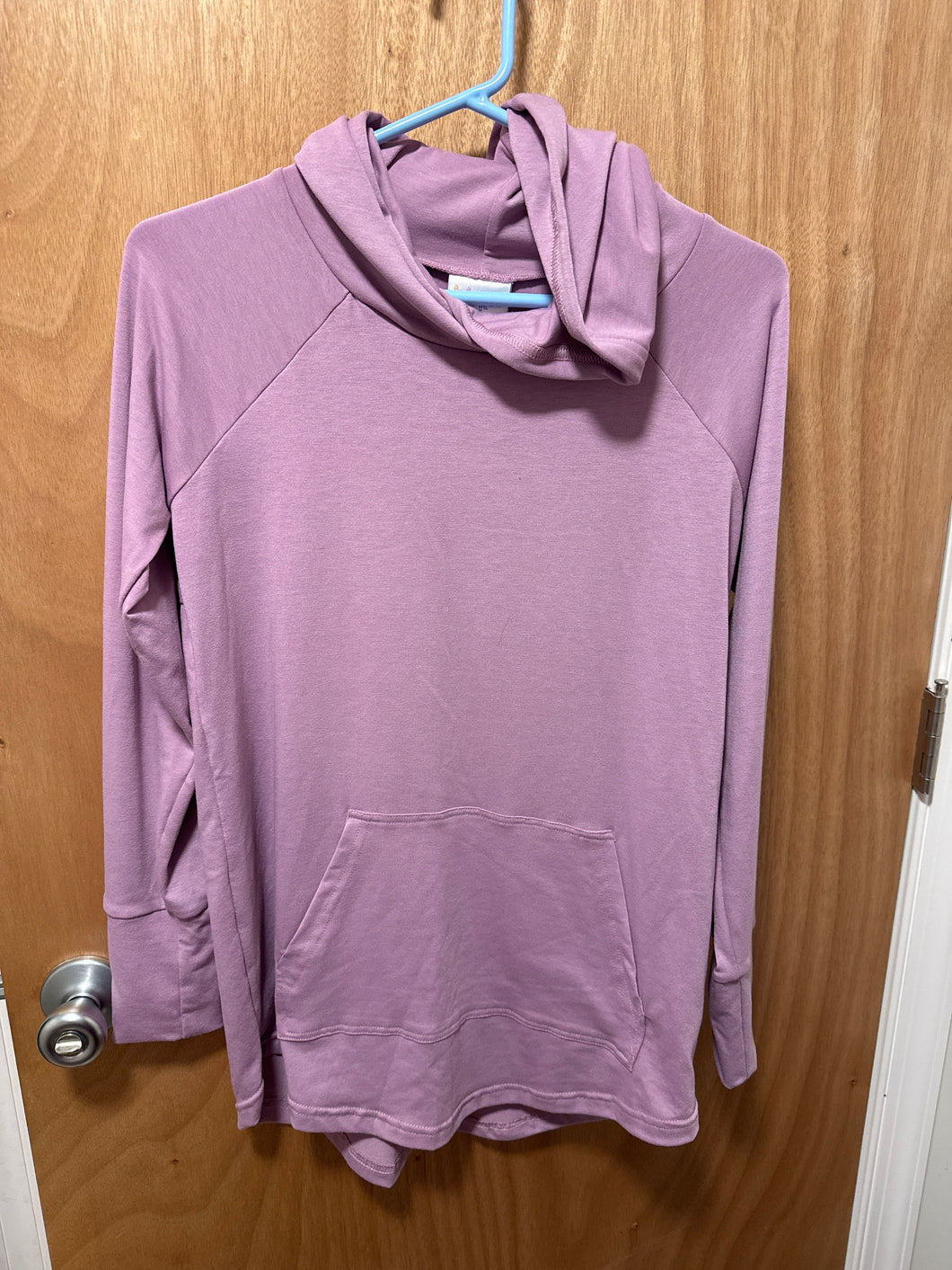 Lularoe amber hoodie Light purple, stretchy - size Women S (4-6)