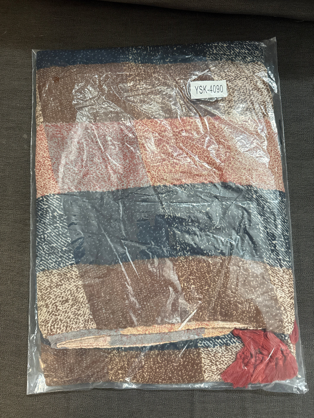 NIP women's shawl Fall colors