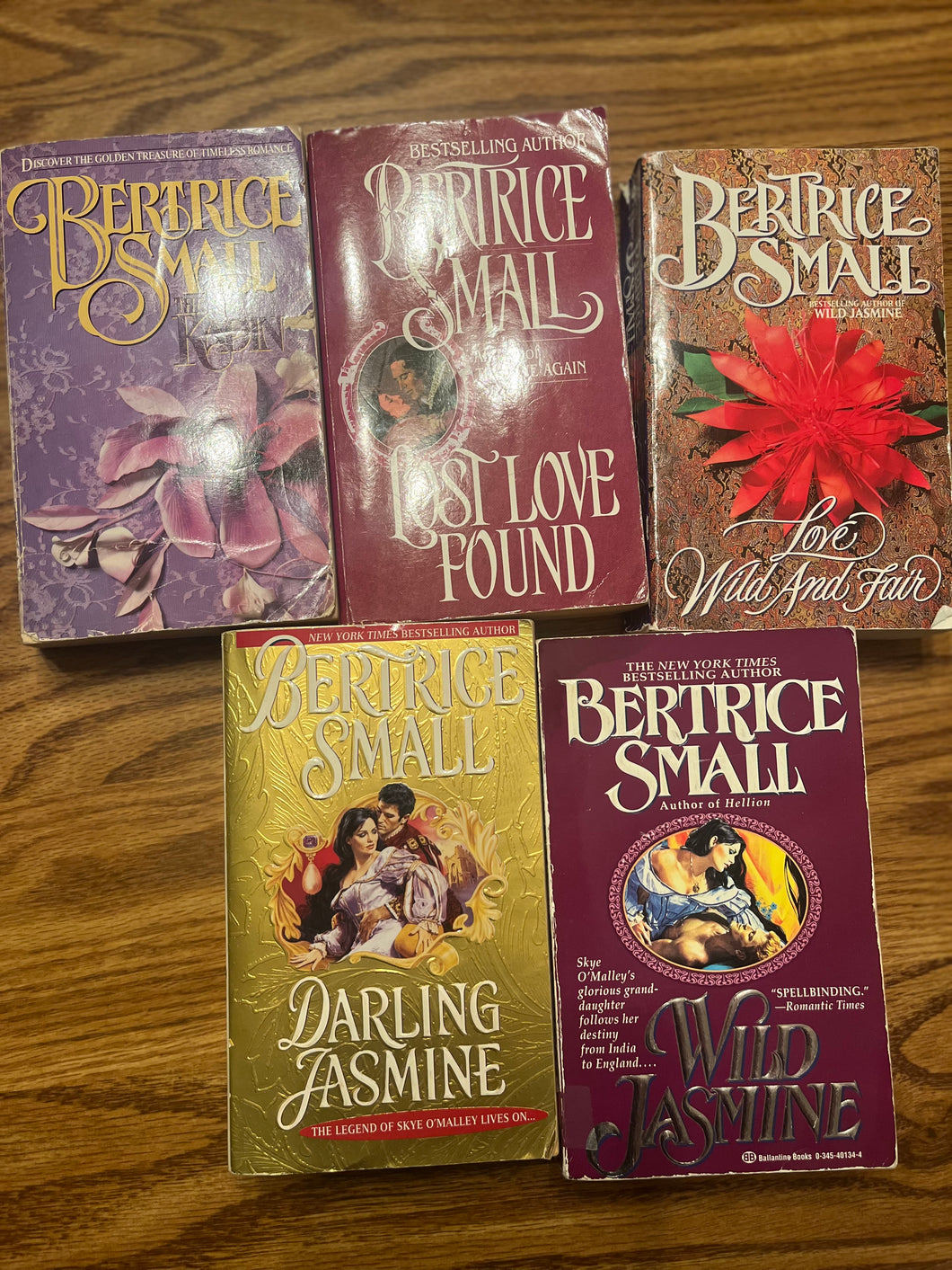 5 Bertrice Small Romance books
