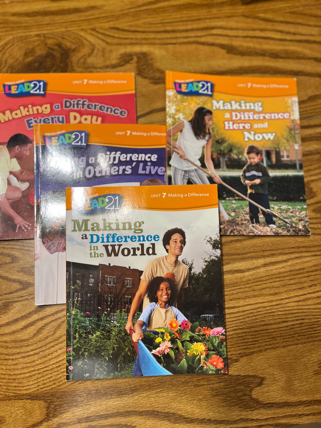4 Lead 21 Unit 7 books Making a Difference