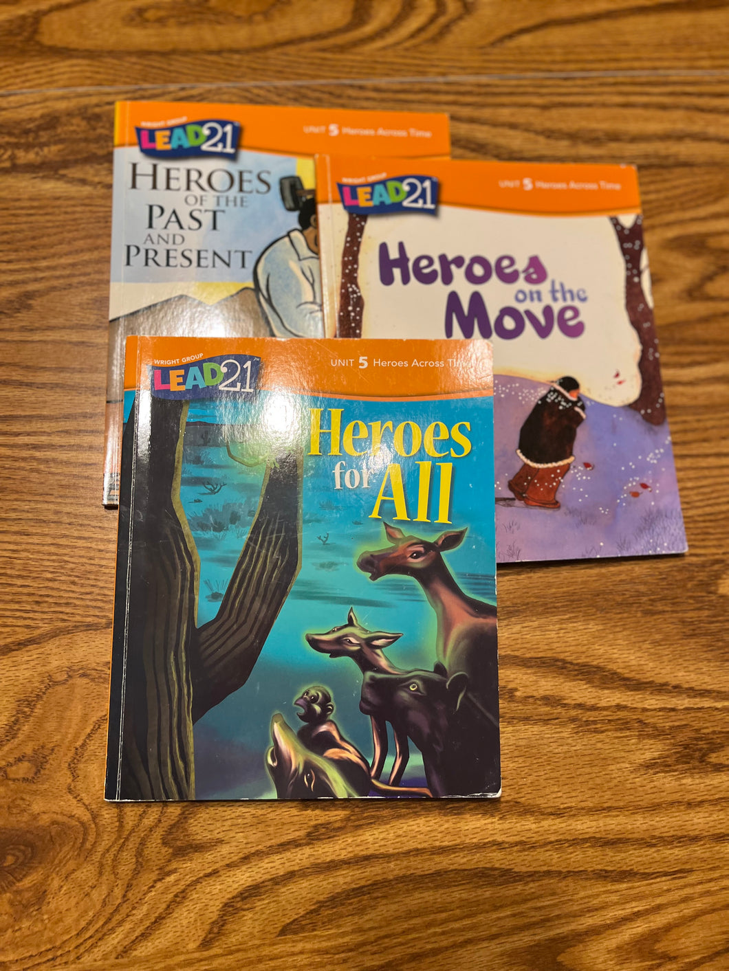 3 Lead 21 Unit 5 book All about Heroes