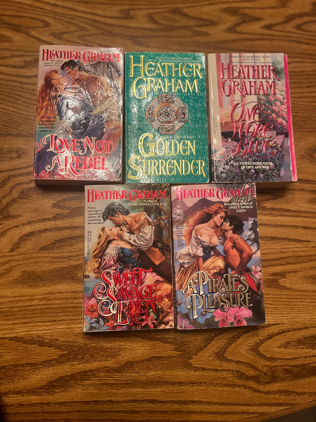 5 Heather Graham Romance books
