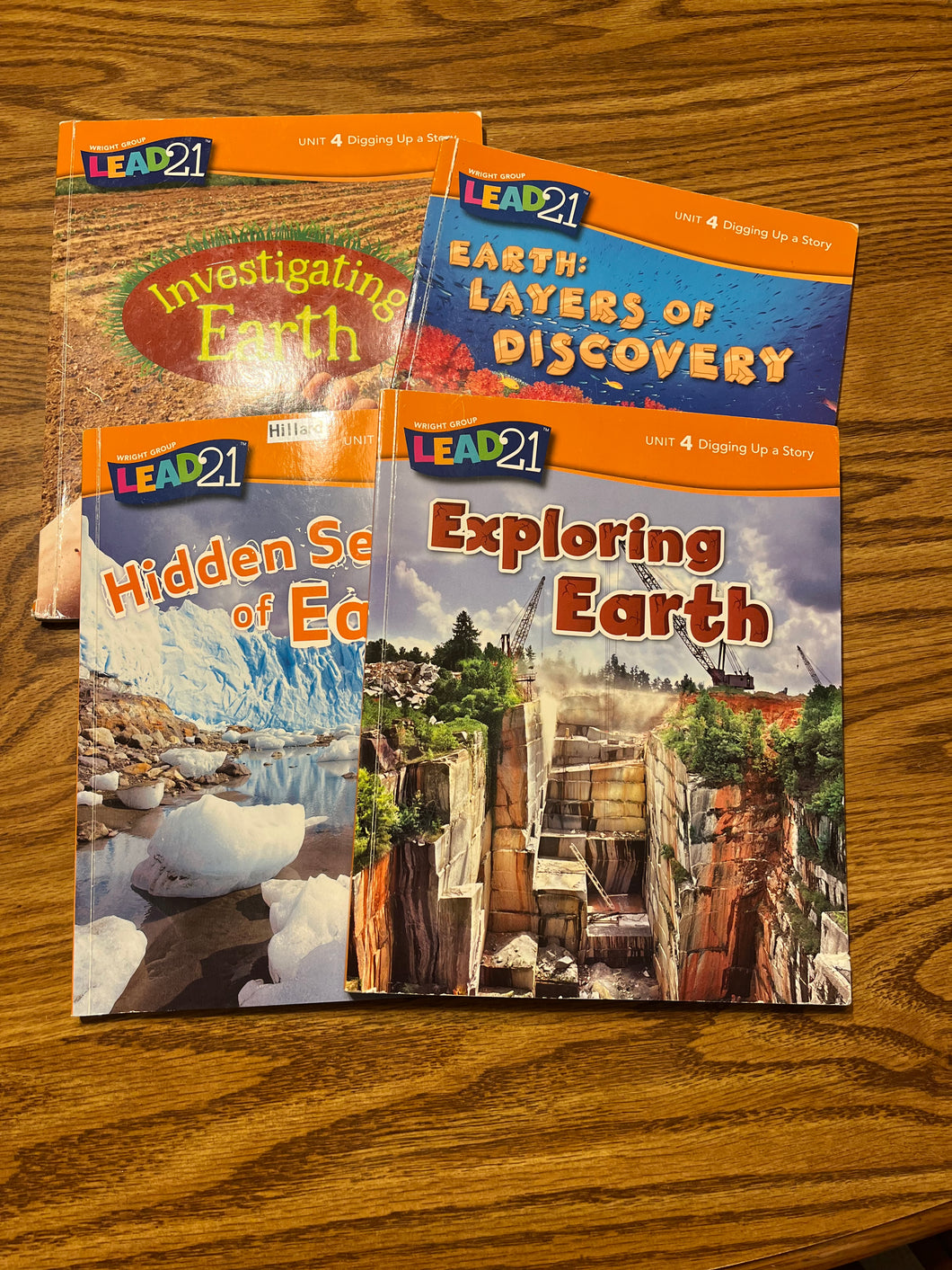 4 Lead 21 Unit 4 books All About Earth
