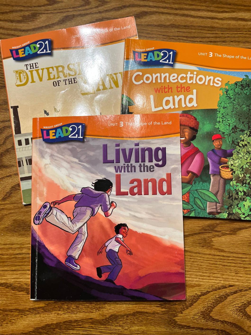 3 Lead 21 unit 3 books All About the Land