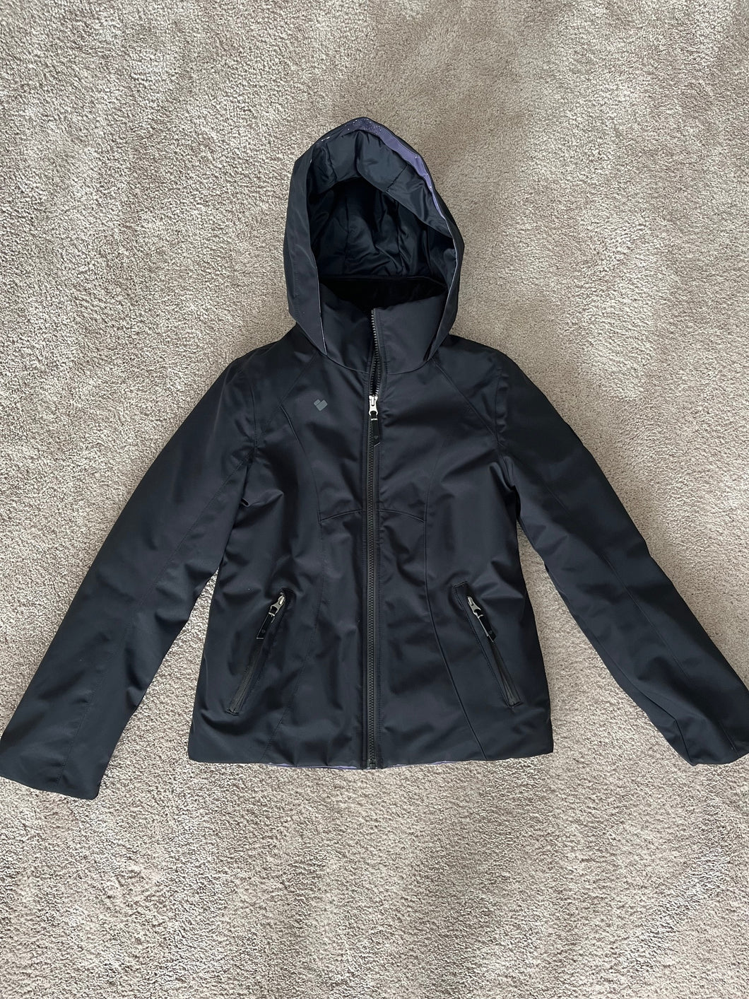 Obermeyer Ski Jacket Black - ski/snowboard - size Kids 14
