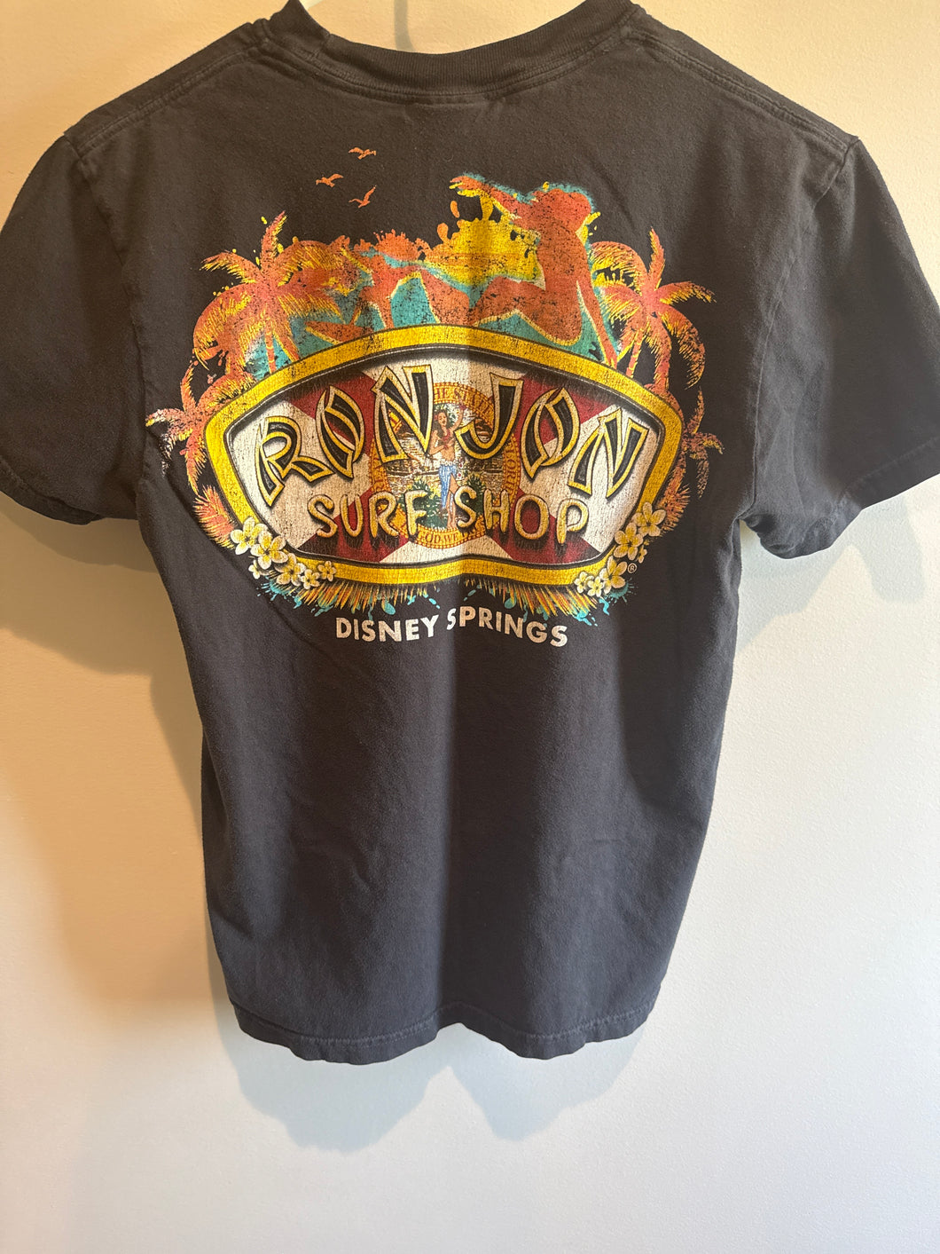 Black Ron John Tee Hula girl - size Mens S