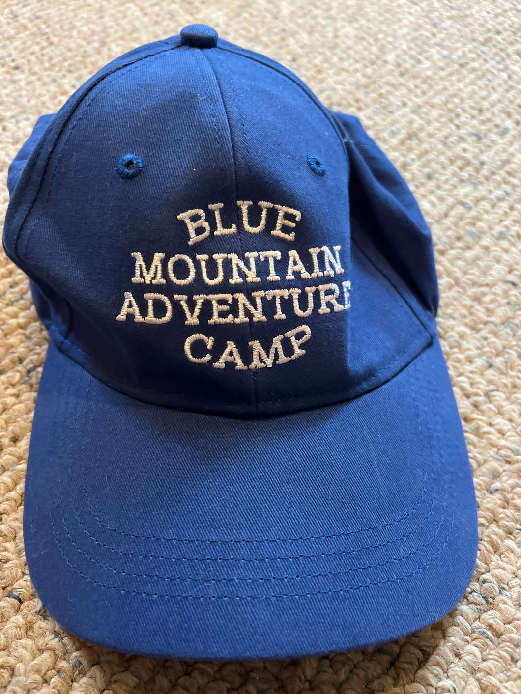 Blue mountain adventure Camp baseball hat blue