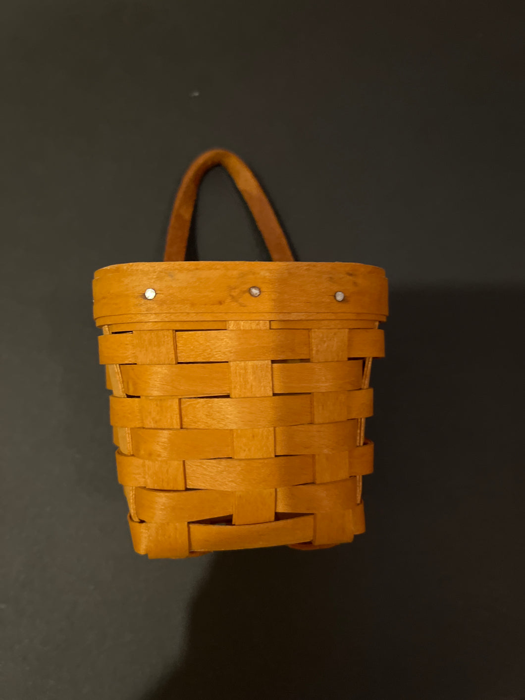 LONGABERGER BASKET SMALL HANGING BASKET