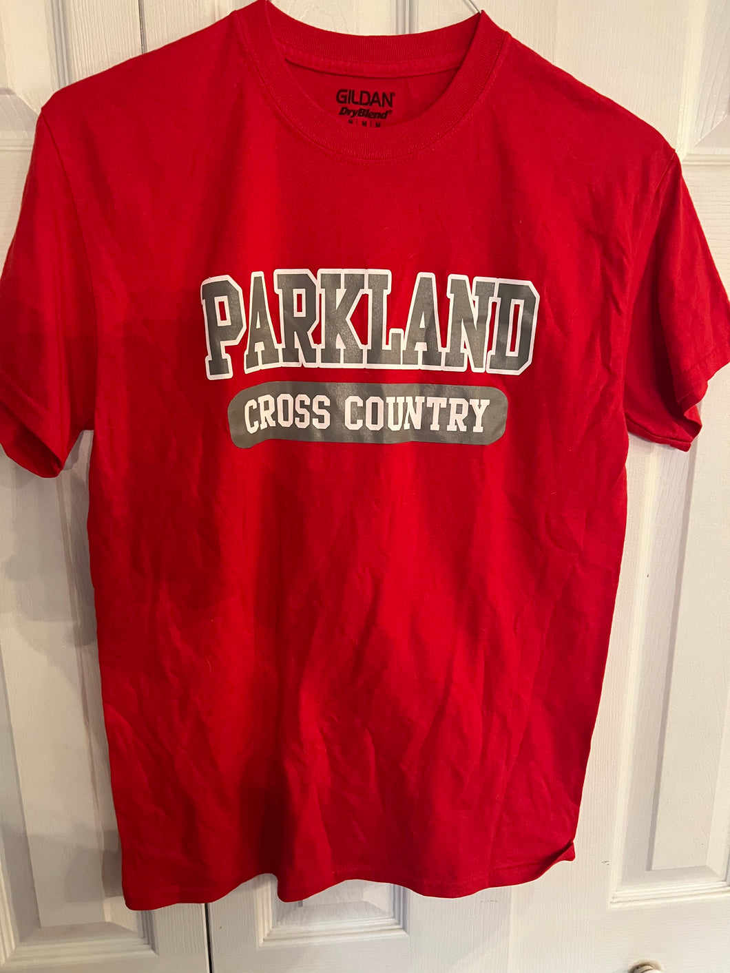 PARKALND CROSS COUNTRY TSHIRT RED - size Mens M