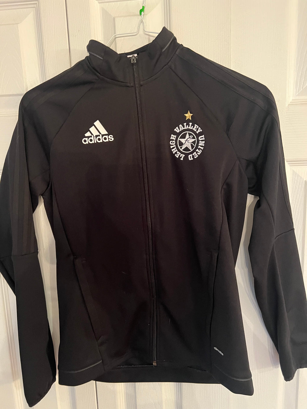 ADIDAS LEHIGH VALLEY UNITED WARM UP JACKET - size Mens XS