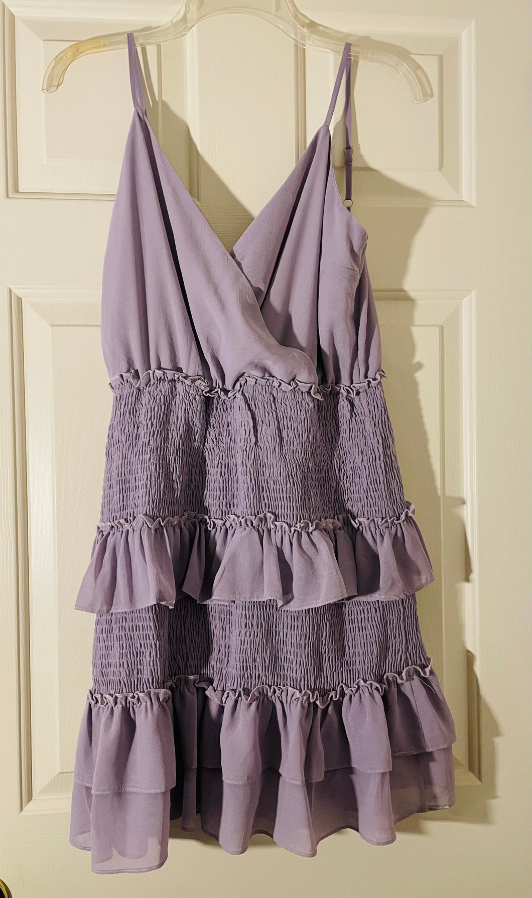 Purple party dress - size Kids 14