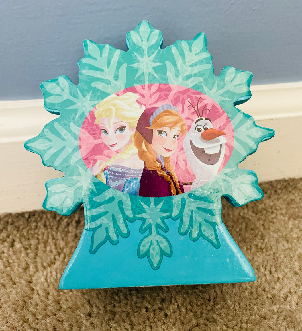 Frozen toothbrush holder With Paint Chip