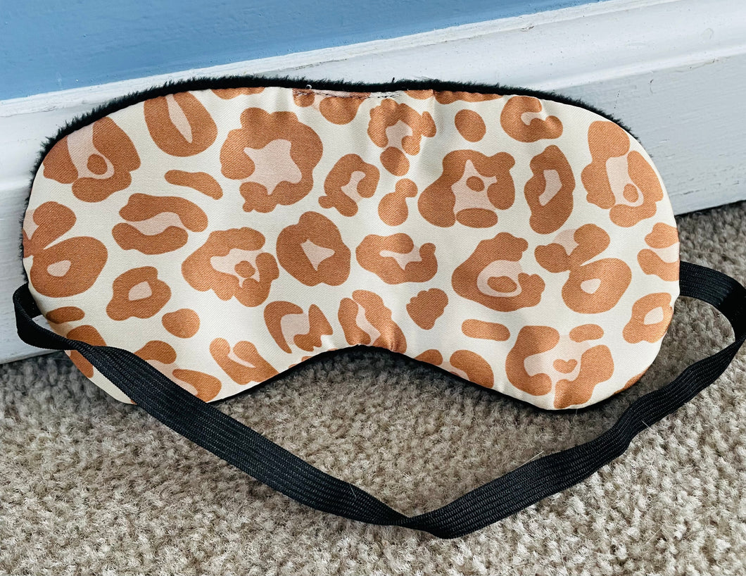 Cheetah sleep mask