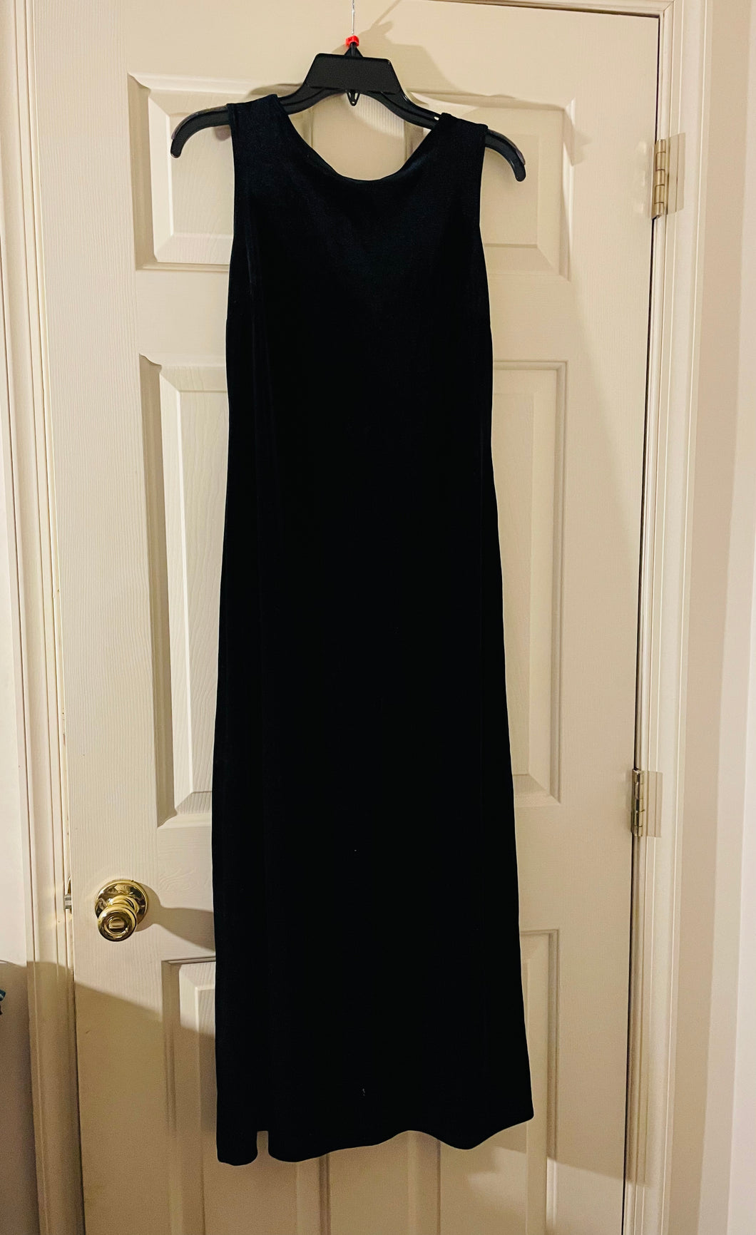Velvet long dress - size Women S (4-6)